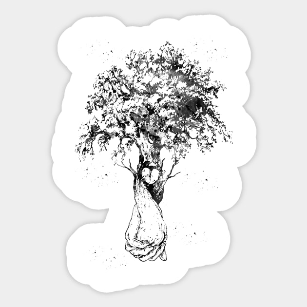 Love Tree Sticker by erzebeth